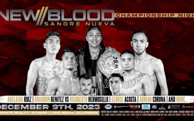 Brandon Benitez vs Rigoberto Hermosillo Headlines CBN Promotions December 9 Long Beach Card www.FightStars.Network﻿ how to watch FOX Deportes tv channel livestream links Adelaida Ruiz boxrec george Acosta fight