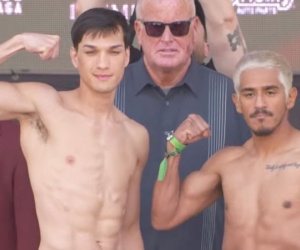 Jessie Magdaleno misses weight for Brandon Figueroa WBC Interim featherweight title fight boxrec how where to watch fight time date predictions oddschecker