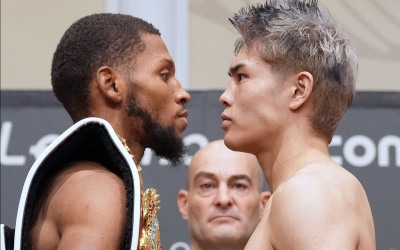Brian Norman Jr. vs Jin Sasaki full fight details - weights, running order, TV channel, ringwalk times