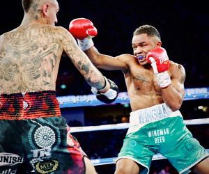 Bruno Tarimo vs Paul Fleming WBA and IBF title fight halted early on a technical decision