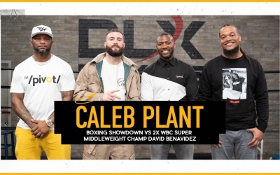 Caleb Plant dove deep into his feud with David Benavidez in latest “The Pivot Podcast” episode