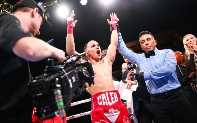Caleb Tirado described as "one of Puerto Rico’s next great boxing stories" after latest win carlos aviles dmitry salita promotions watch full fight highlights amateur career titles professional