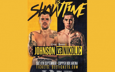 Callum Johnson faces Marko Nikolic in ring return boxrec predictions september 11 frank warren bt sport how to watch oddschecker ringwalks times