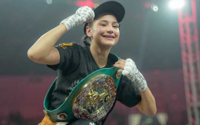 Camila Zamorano retains her WBC atomweight title with a dominant performance watch fight highlights in mexico wiki boxrec sana hazuki