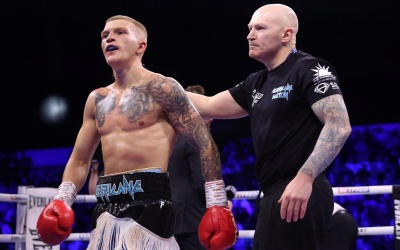 Campbell Hatton retires from boxing and lands another job ricky wiki boxrec james jj flint central area super-lightweight title matchroom dazn eddie hearn how much money did he make amateur career record