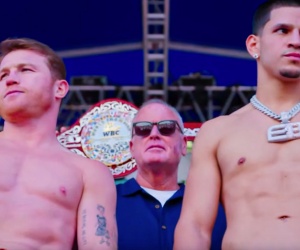 Canelo and Berlanga fight details - weights, running order, ringwalks How to watch Canelo vs Edgar Berlanga weigh-in results when start time