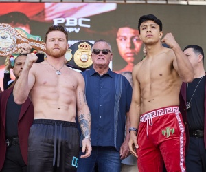 how to watch Canelo vs Jaime Munguia weights running order ringwalk times when start results live stream reports mexico time difference
