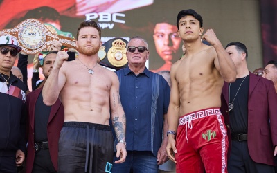 how to watch Canelo vs Jaime Munguia weights running order ringwalk times when start results live stream reports mexico time difference