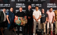 Canelo Álvarez vs Jaime Munguía launch press conference quotes fight time date tv channel live stream links free how to watch pbc on prime video ppv cost price oddschecker