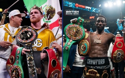Eddie Hearn: Terence Crawford and Canelo Alvarez are both fighting father time boxrec wiki watch special preview fight results reports undisputed super middleweight titles championship