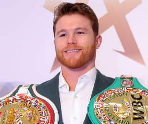 Saul Canelo Alvarez WBC Franchise Champion