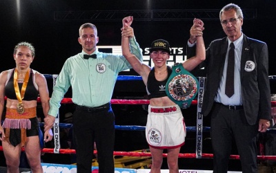 Carla “Muñeca” Merino defends WBC Silver title in Argentina with a win over Leiryn “La China” Flores boxrec watch full fight highlights wiki interview trainer amateur career professional record