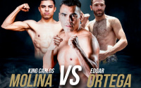 Former world champion Carlos “King” Molina returns to the ring as a fighter and promoter broadcast facebook free Edgar “Nene” Ortega vs february 6 boxrec wiki pro record watch what time start date live
