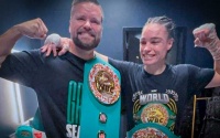 Caroline Veyre defeats Delfine Persoon to be crowned WBC world champion super featherweight female world rankings watch full fight highlights next montreal france paris french