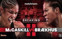 Cecilia Brækhus vs Jessica McCaskill 2 confirmed fight date time tv rematch channel were to how watch boxrec schedule betting odds oddschecker when where