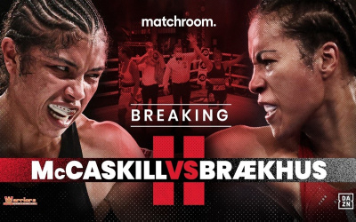 Cecilia Brækhus vs Jessica McCaskill 2 confirmed fight date time tv rematch channel were to how watch boxrec schedule betting odds oddschecker when where