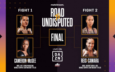 Matchroom Boxing announce new tournament to crown an Undisputed Super-Lightweight female champion Chantelle Cameron will fight Mary McGee for the IBF, WBC and Ring Magazine Kali Reis will fight Jessica Camara WBA, WBO and IBO World Titles