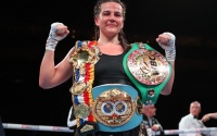 Chantelle Cameron and Matchroom Boxing announce split katie taylor boxrec eddie hearn signed to jamie moore nigel travis trainers grant smith sheffield gym