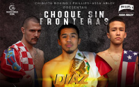 Fernando Díaz faces Jose Rojas Alba on Chiquita Boxing's “War Without Borders” March event