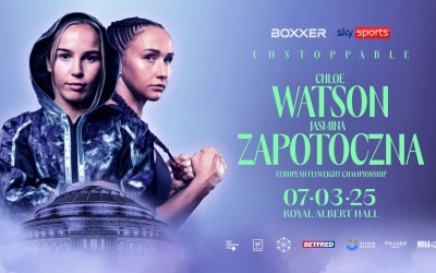 March 7 boxrec Chloe Watson vs Jasmina Zapotoczna fight time date tv channel predictions oddschecker betting odds preview