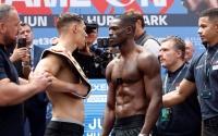 Chris Billam-Smith vs Richard Riakporhe weigh-in results and fight schedule running order and ringwalks sky sports action start 
