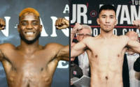 Chris Colbert vs Tugstsogt Nyambayar undercard revealed Ángel Alejandro vs. Rudy Ochoa and Shon Mondragón vs José Pérez fight time date tv channel how to watch predictions live stream links info boxrec