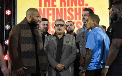 Chris Eubank Jr. vs Conor Benn 2 press conference quotes rematch dazn fight time date tv channel predictions