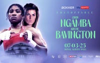 Cindy Ngamba will make her professional debut against reigning European Champion Kirstie Bavington as part of BOXXER’s historic all-women’s boxing event at the Royal Albert Hall in London on Friday March 7th live on Sky Sports in the UK and Ireland