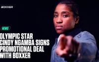 Paris 2024 Olympic bronze medallist Cindy Ngamba turns pro boxxer benjamin shalom amateur refugee wiki career record university cameroon gay lesbian boxer