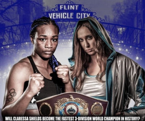 Undisputed middleweight champion Claressa Shields