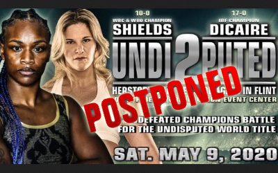 Claressa Shields vs Marie-Eve Dicaire scheduled for May 9 now postponed