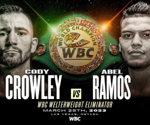 Cody Crowley believes he deserves his shot at the world title if he defeats Abel Ramos next boxrec fight time date tv channel undercard start ringwalks oddschecker