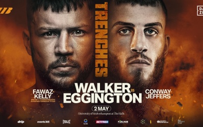 Conah Walker and Sam Eggington set for Midlands derby in May british welterweight title boxrec wiki predictions
