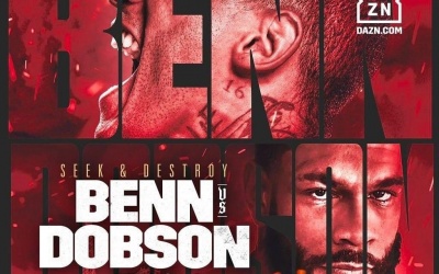 Gerardo Osuna Conor Benn vs Peter Dobson undercard fights announced Khalil Coe George Liddard and Jimmy Sains matchroom boxing johnny fisher tickets how to watch dazn what time in america bst uk gmt results reports boxrec