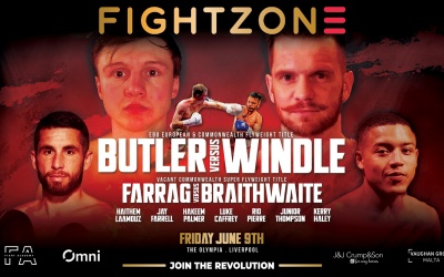 Connor Butler defends Commonwealth flyweight title to Matt Windle on June 9 european oddschecker bbc iplayer app website how to watch tv channel live stream links free fightzone what time start