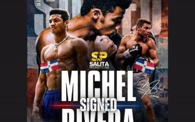 Dominican Republic’s super lightweight sensation Michel “La Zarza Ali” Rivera signs with Salita Promotions wiki boxrec hope of frank martin fight highlights sergey lipinets