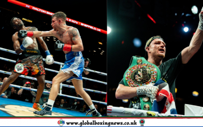 A star is born trainer father dad grant Sheffield eddie hearn debut boxrec Dalton Smith smashes world champion Subriel Matias to win WBC world title