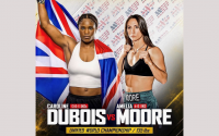 Caroline Dubois next opponent is unbeaten American amelia moore boxrec wiki mvp world lightweight title defence wbc wbo female boxing Jimmy Burchfield