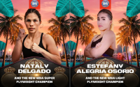 Nataly Delgado crowned WBA super-flyweight champion in Florida boxrec wiki watch full fight highlights next proessional amateur record