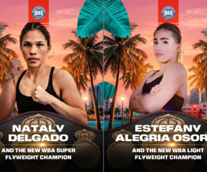 Nataly Delgado crowned WBA super-flyweight champion in Florida boxrec wiki watch full fight highlights next proessional amateur record