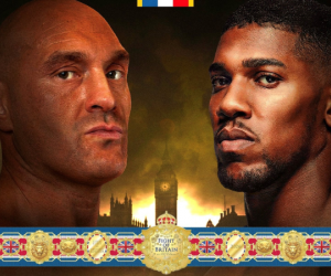 Winner of Tyson Fury vs Anthony Joshua will be presented with a belt made of gold ring magazine turki alalshikh where will the fight be held venue location wembley stadium fight of britain