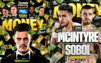 Brisbane's unbeaten prospect Max "Money" McIntyre set for tough test wba title fight tasman mick francis manager promoter brisbane how to watch