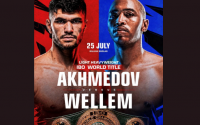 Ali Akhmedov vs Wellem announced for the IBO World light-heavyweight title boxrec wiki fight time date tv channel professional amateur records who wins predictions