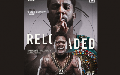 Reloaded wbc world middleweight title fight Carlos Adames vs Austin ‘Ammo’ Williams fight date rearranged boxrec wiki dazn how to watch predictions oddschecker