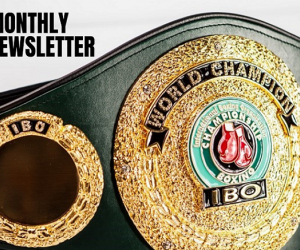 IBO release their monthly newsletter for January 2026 WIKI BOXREC TITLE world ed levine president formed schedule champions