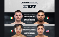 Dana White announces Zuffa Boxing's first event callum walsh carlos ocamp boxrec freddie roach how to watch paramount tv wiki