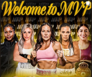 MVP signs Shannon Courtenay watford plus four other female fighters jake paul wiki boxrec ebanie bridges fight