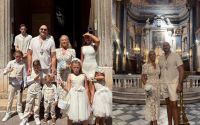 Tyson Fury just remarried Paris in France how many children do the have seven names athena venezueka prince amateur boxers hughie tommy john