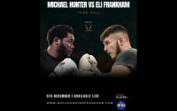 Michael “Bounty” Hunter vs Eli Frankham full fight card details announced darren trayner results boxrec biba william storey rich energy player+ plus Lee McAllister Charley Leigh Brown george juby york hall tickets watch live