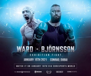 teven Ward vs. Hafthor Bjornsson preview- former light heavyweight champion takes on Game of Thrones star, Boxrec, Exhibition, Dubai,